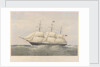 Lithograph of clipper ship 'Coonatto' (1863) by Thomas Goldsworth Dutton
