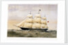 Clipper ship 'Goolwa' (1864) by Thomas Goldsworth Dutton