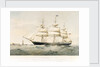 Lithograph of Clipper Ship 'Yatala' by Thomas Goldsworth Dutton