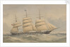 Clipper Ship Aurora at sea by Thomas Goldsworth Dutton