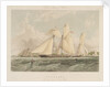 Yachting scene off Cowes, Isle of Wight by Thomas Sewell Robins