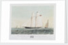 The schooner yacht 'Rosalind' by Thomas Sewell Robins