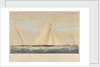 The Cutter Yacht 'Thought' (1854) in 1860 by Josiah Taylor