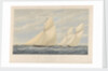 The Cutter Yacht Glance, 36 Tons by Josiah Taylor