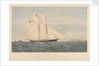 Schooner Yacht Aline,  216 Tons... Royal Victoria Yacht Club by Thomas Goldsworth Dutton