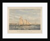 A lithograph of the schooner yacht 'Sylph' 107 Tons by Thomas Goldsworth Dutton