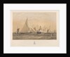 The Cutter Yacht Muriel,  40 Tons, Winning the Cup given by the Royal Albert Yacht Club, August 19th 1869 by Arthur Wellington Fowles