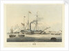 The arrival of Her Majesty Prince Albert and suite at Woolwich, 1842 by William John Huggins