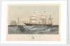 Steamship 'Vittorio Emanuele' ad elice di Bandiera Sarda by Thomas Goldsworth Dutton