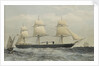 Iron cased screw steam frigate HMS 'Warrior' by Thomas Goldsworth Dutton