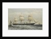 Iron cased screw steam frigate HMS 'Warrior' by Thomas Goldsworth Dutton