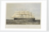 Iron cased screw steam frigate HMS 'Minotaur' by Thomas Goldsworth Dutton