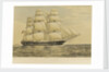 Clipper ship 'Malabar' by Thomas Goldsworth Dutton