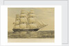 Clipper ship 'Malabar' by Thomas Goldsworth Dutton