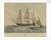The East Indiaman 'Prince of Wales' by Thomas Goldsworth Dutton