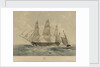 The East Indiaman 'Prince of Wales' by Thomas Goldsworth Dutton
