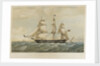 The East Indiaman 'Seringapatam' by Thomas Goldsworth Dutton