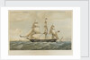 The East Indiaman 'Seringapatam' by Thomas Goldsworth Dutton