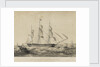 The East Indiaman 'Barham' by Thomas Goldsworth Dutton
