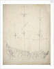 Portrait of a Dutch two-decker by Willem Van de Velde the Younger