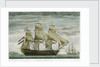Vaisseau de 80 Canons (French Fighting Ship) by Emeric