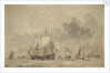 Dutch Fleet: Council of War - Lord Edgcumbe's by Willem van de Velde the Elder
