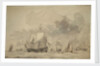 Dutch Fleet: Council of War - Lord Edgcumbe's by Willem van de Velde the Elder