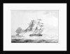 The 'Phoenix' in chase of the 'Didon', 18 August 1805 by Nicholas Pocock