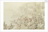 The Salutation Tavern, Greenwich 1756 by Thomas Rowlandson