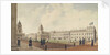Greenwich Hospital viewed from the north and showing pensioners, 1830 by W. Porden Kay