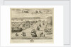 A prospect of the town & harbour of Harwich by Jan Kip