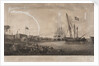 View of Deptford dockyard by Robert Dodd