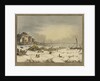 View of the Thames during the last great frost fair during the winter of 1813-1814 by Burkitt & Hudson