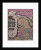 Map of Bordeaux, France by Romeyn de Hooghe