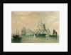 Opium ships at Lintin in China, 1824 by William John Huggins