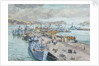 Campbeltown harbour, Scotland, April 1944 by Stephen Bone