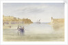 Inside the Harbour at Malta, 17 April 1852 by George Pechell Mends