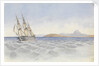 HMS 'Bellerophon' off Cape Carthage, 26 April 1852 by George Pechell Mends