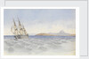 HMS 'Bellerophon' off Cape Carthage, 26 April 1852 by George Pechell Mends