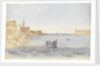 Fort St Elmo and the entrance to the Grand Harbour, Malta, 20 March 1852 by George Pechell Mends