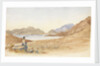 The bay of Salamis from the Piraeus road by George Pechell Mends