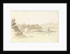 The citadel of Corfu from the Governor's country house by George Pechell Mends