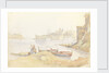 St Angelo and Dockyard Creek, Malta by George Pechell Mends