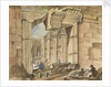 Gateway of the Temple of the Sun, Baalbec by Harry Edmund Edgell
