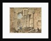 Gateway of the Temple of the Sun, Baalbec by Harry Edmund Edgell