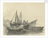 Peter boats at Greenwich by Edward William Cooke
