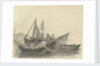 Peter boats at Greenwich by Edward William Cooke