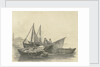Peter boats at Greenwich by Edward William Cooke