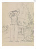 Deck scene with men relaxing and another looking up to the rigging by Robert Streatfeild