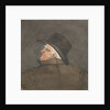 Man wearing a hat, seen from behind with him looking to the left by Robert Streatfeild